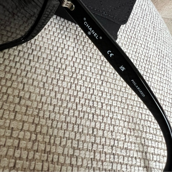 CHANEL Butterfly Sunglasses Polarized Black - Picture 9 of 13